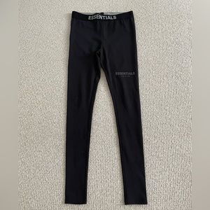 ESSENTIALS Fear of God Black Leggings Size XS